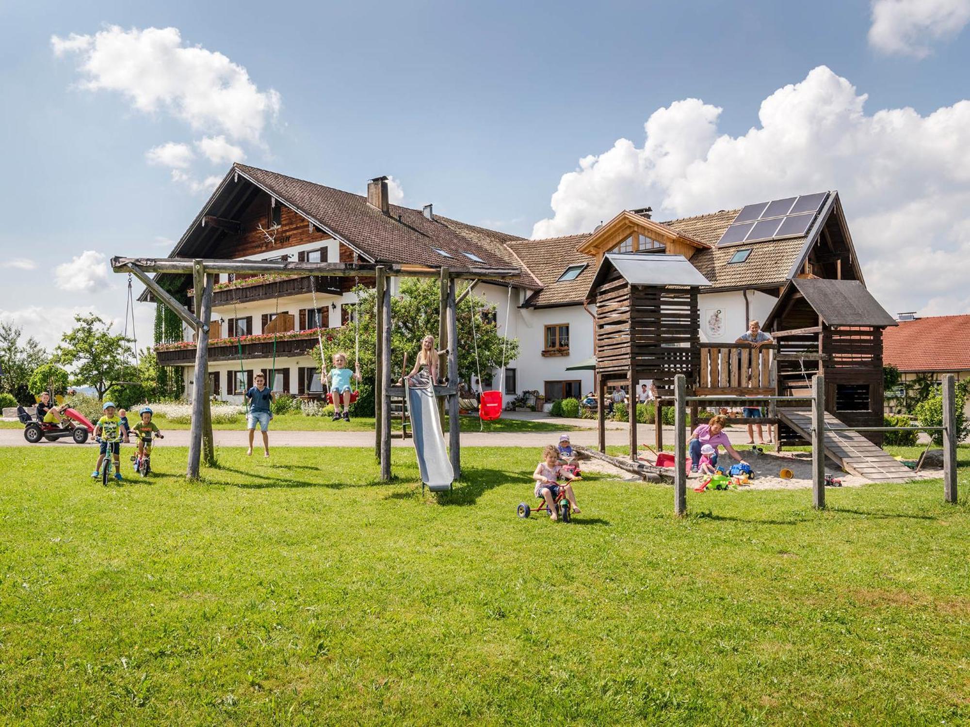 Panoramahof Stief Villa Taching am See Buitenkant foto